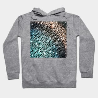 Textured Abstract Shapes Hoodie